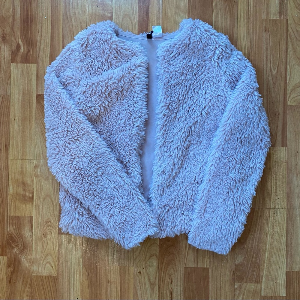 Pink Fur Coat